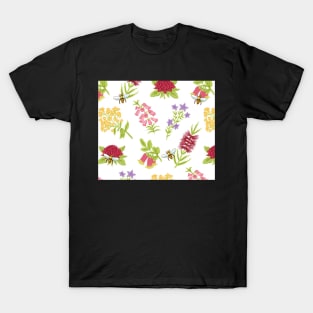 Wildflowers and Honeybees T-Shirt